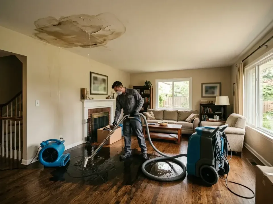 attic-pipe-burst-ceiling-drip-008 — frequently asked questions, Water Damage Restoration & Carpet Care in Summit, IL